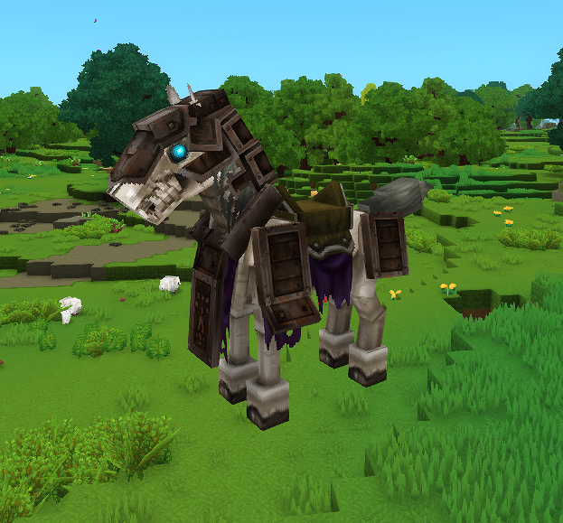 Armored Skeleton Horse