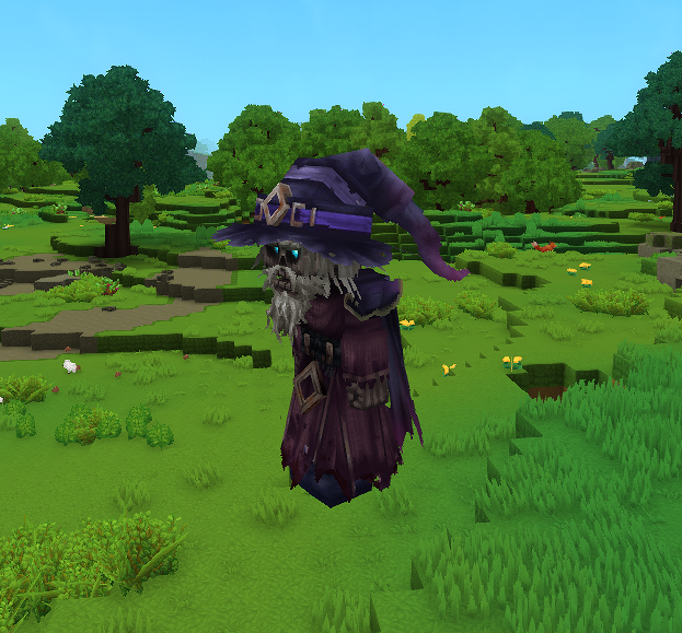 Burnt Skeleton Wizard