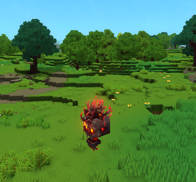 Incandescent Skeleton Head