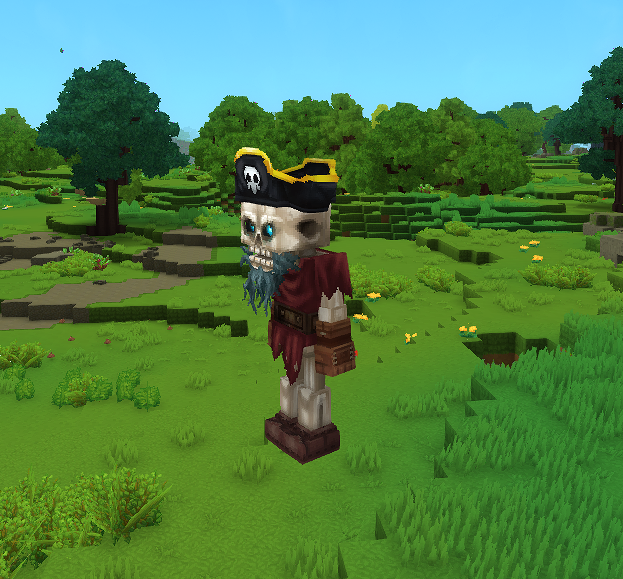 Skeleton Pirate Captain